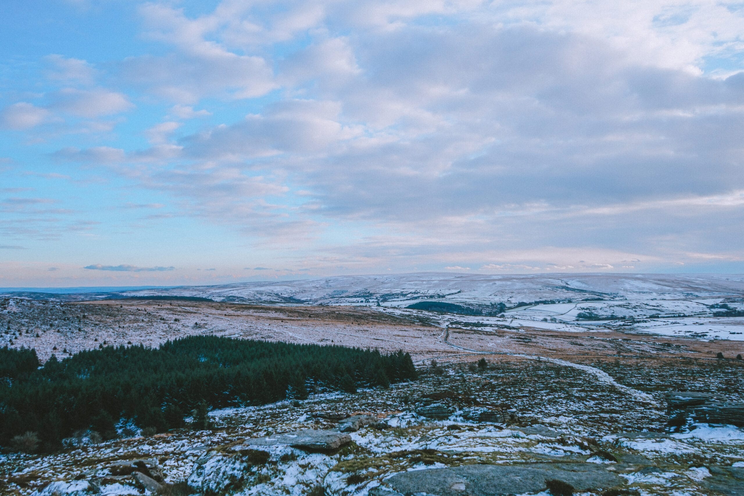 winter dartmoor